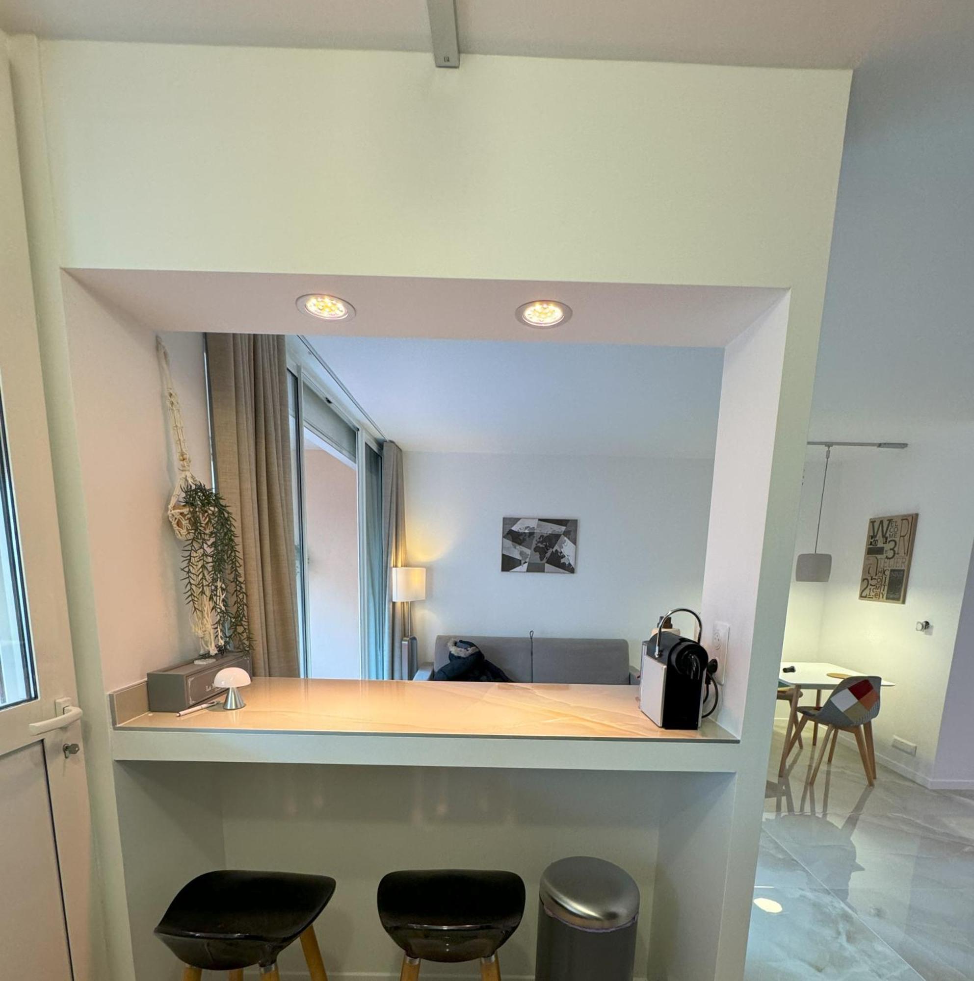 Studio Climatise 600M De La Plage Cagnes-sur-Mer Exteriér fotografie
